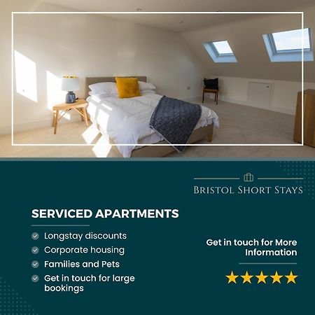 Amazing New 3 Double Bed House In Staple Hill! Bristol Exterior foto